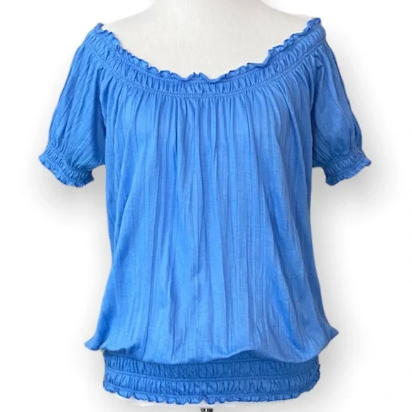 ALLISON BRITTNEY Blue Blouse - Picture 2 of 5